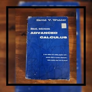 Advanced Calculus Textbook - Blue